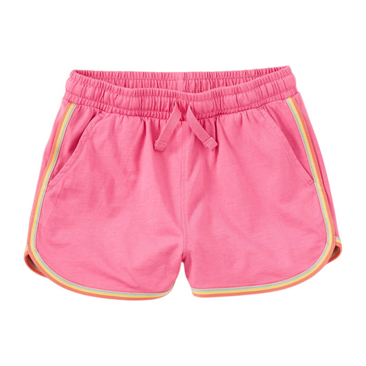 Tea Rainbow Binding Track Shorts