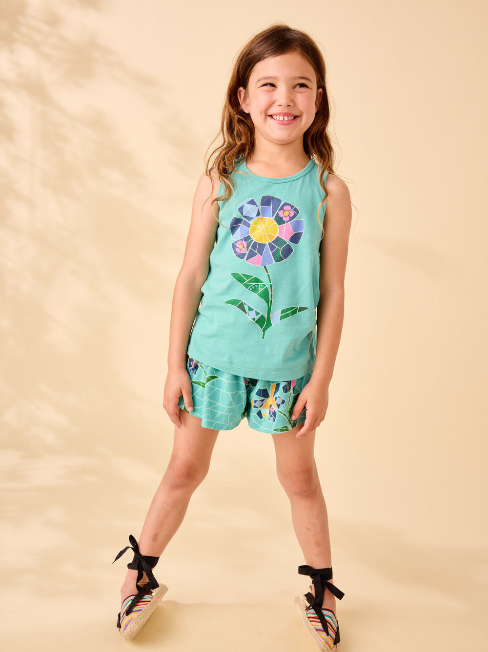 Tea Sporty Petal Shorts