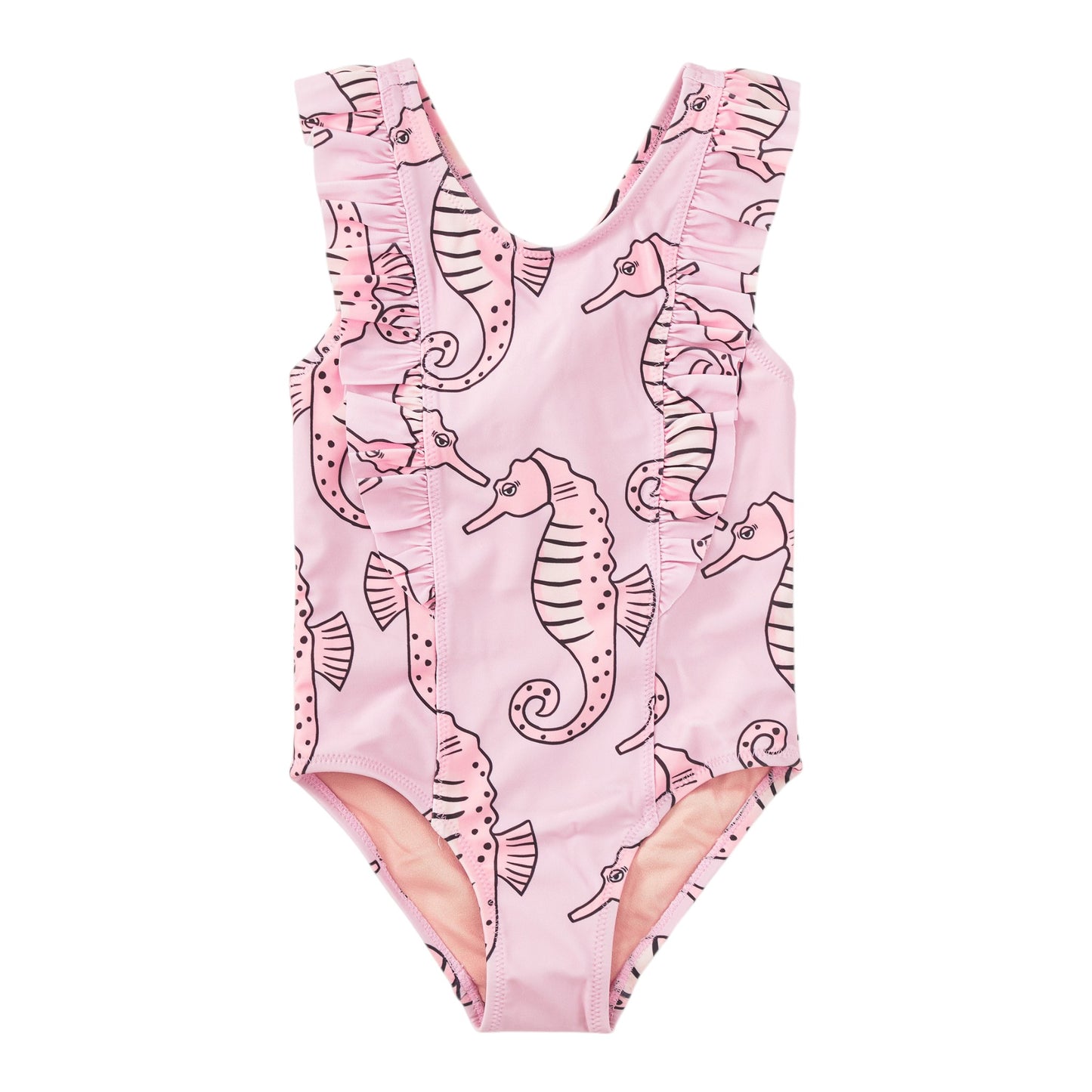 Tea Ruffle One Piece Swimsuit