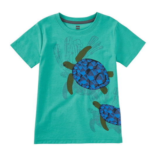 Tea Turtles in Motion Graphic T-Shirt