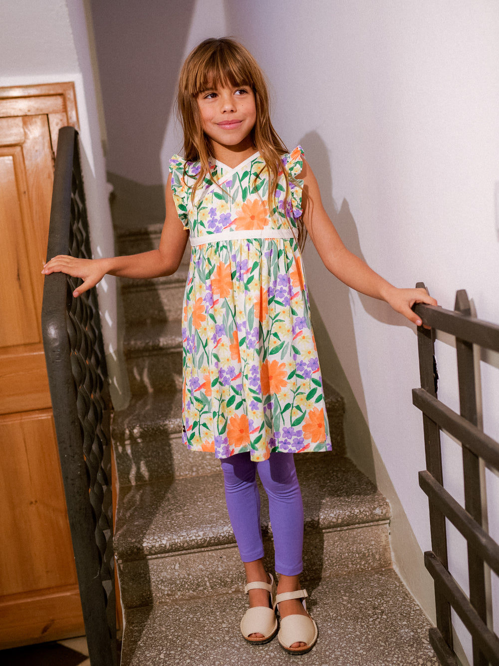 Tea Wrap Neck Dress