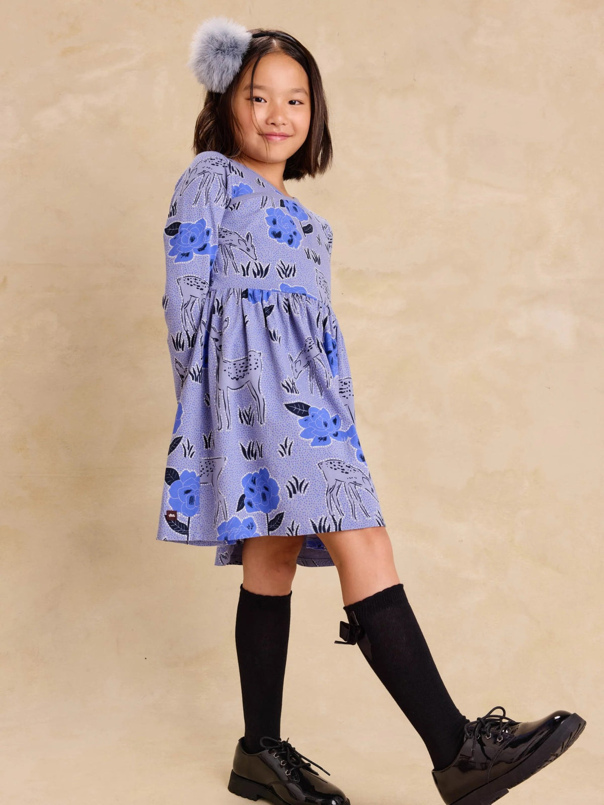 Tea Wrap Neck Dress