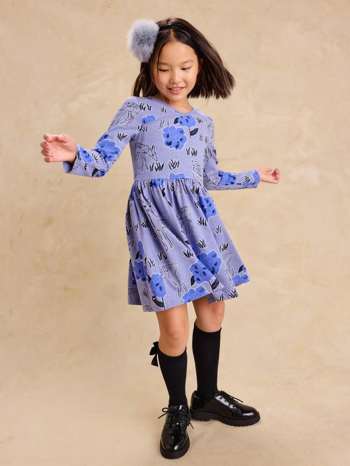 Tea Wrap Neck Dress