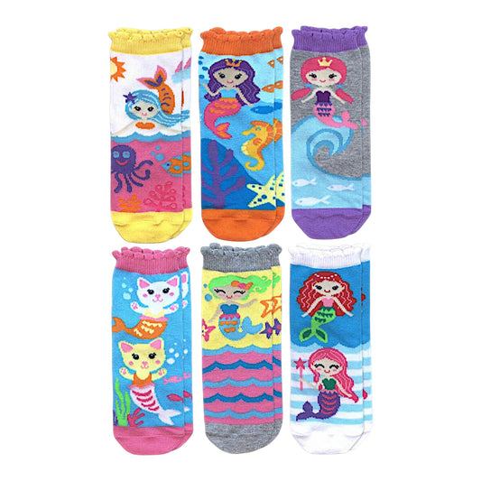 Jefferies Socks Mermaid Crew Socks