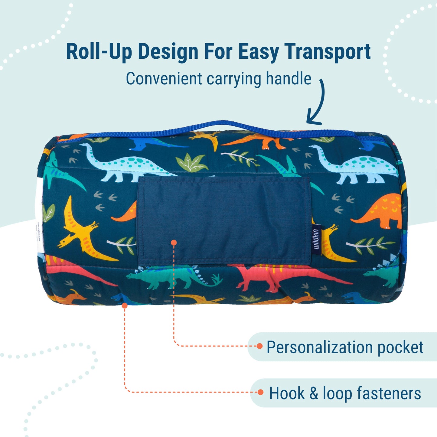 Wildkin Jurassic Dinosaurs Original Nap Mat