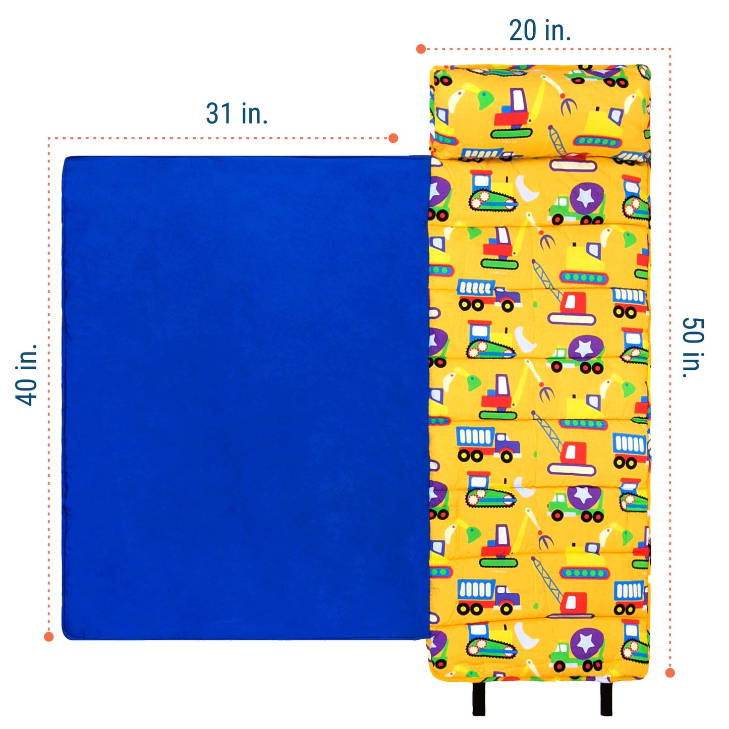 Wildkin Under Construction Original Nap Mat