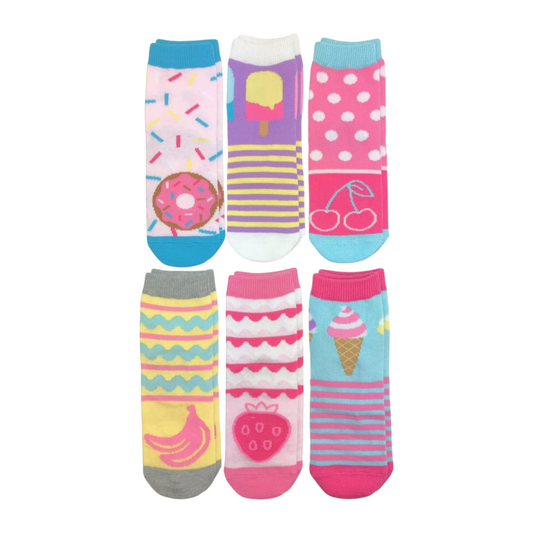 Jefferies Socks Sweet Treats Fashion Pattern Crew Socks