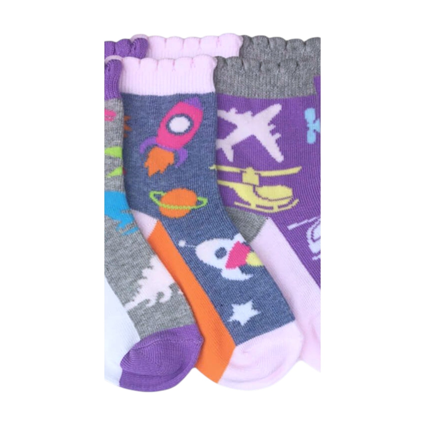 Jeffries Socks Girl's Space Sock's