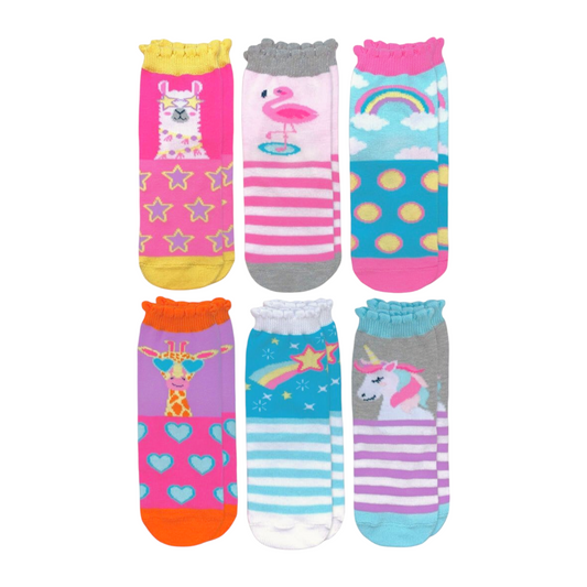 Jefferies Socks Unicorn And Friends Pattern Crew Socks