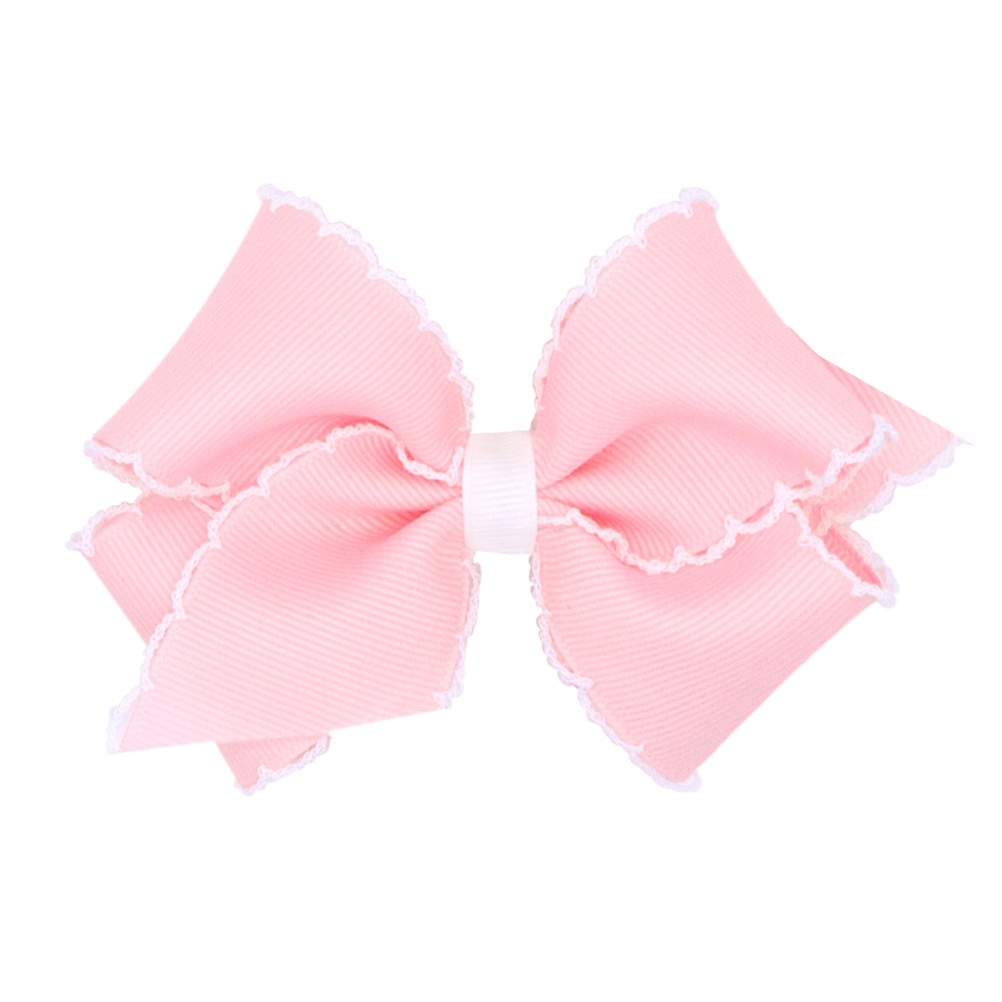 Wee One Mini Classic Grosgrain Moonstitch Hair Bow