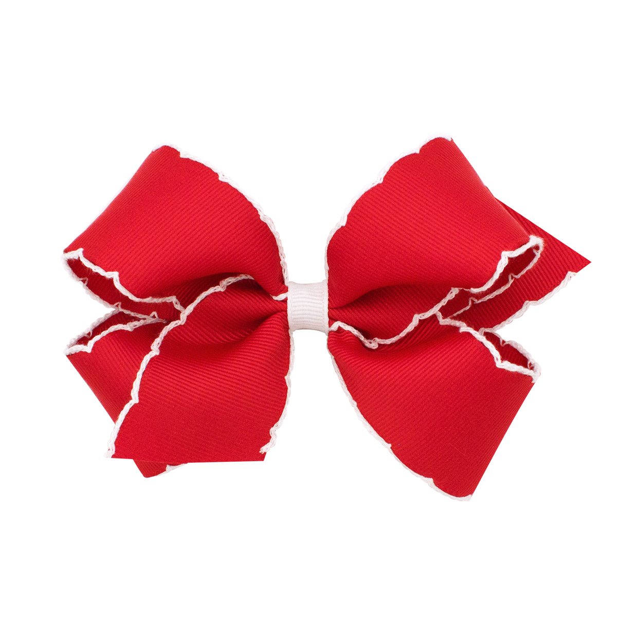 Wee Ones Medium Moonstitch Grosgrain Bow