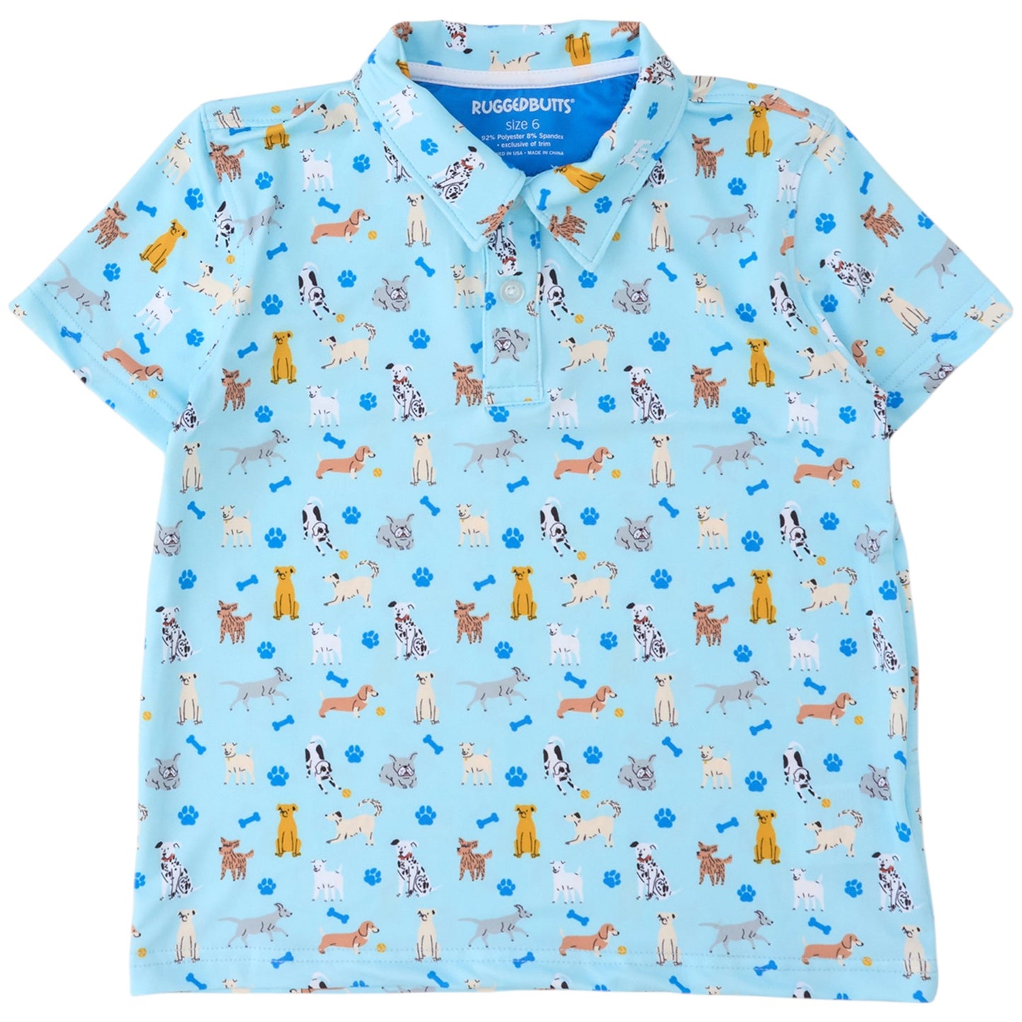 Ruffle Butts Puppy Playtime Performance Polo