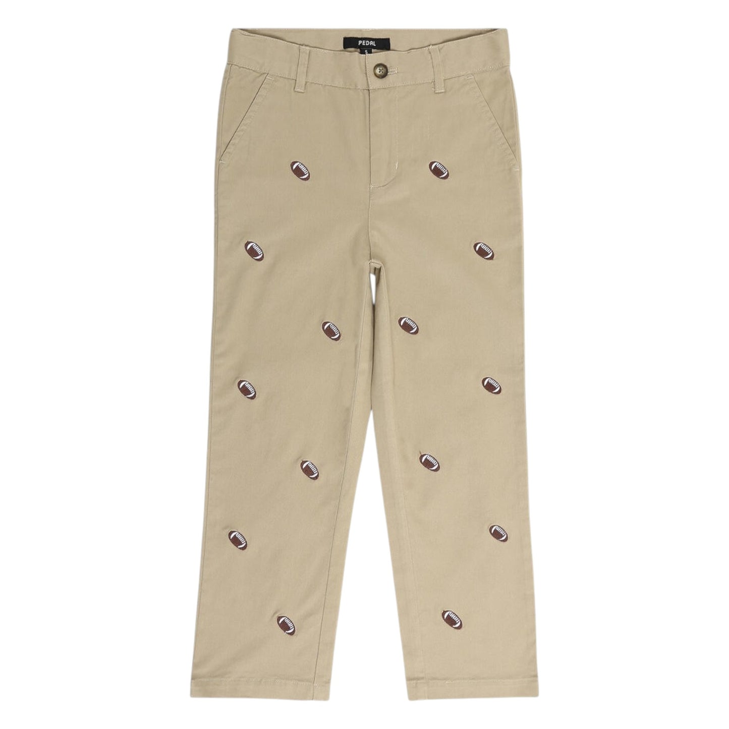 Pedal Newport Embroidered Football Chino Pants