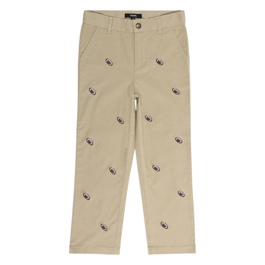 Pedal Newport Embroidered Football Chino Pants