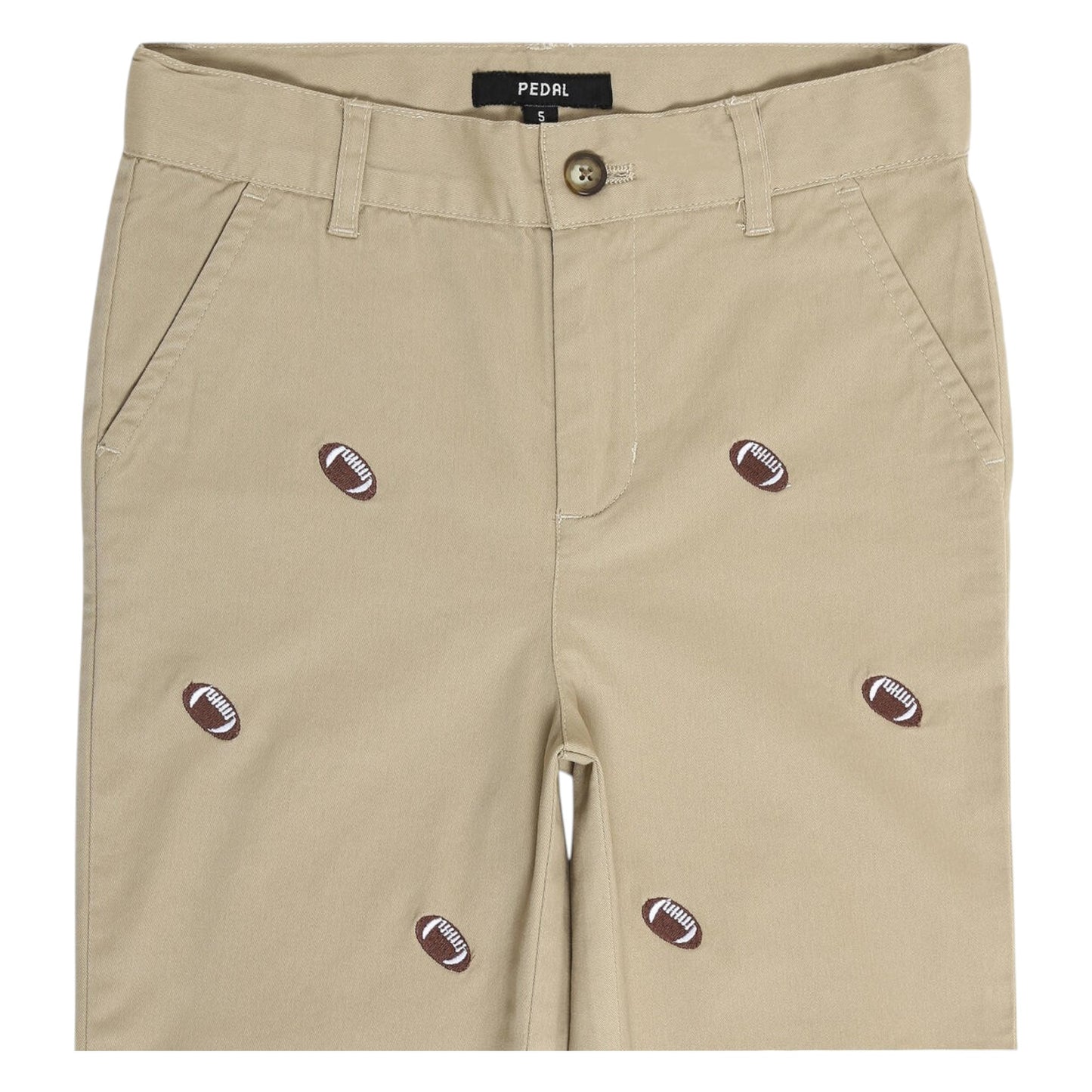 Pedal Newport Embroidered Football Chino Pants