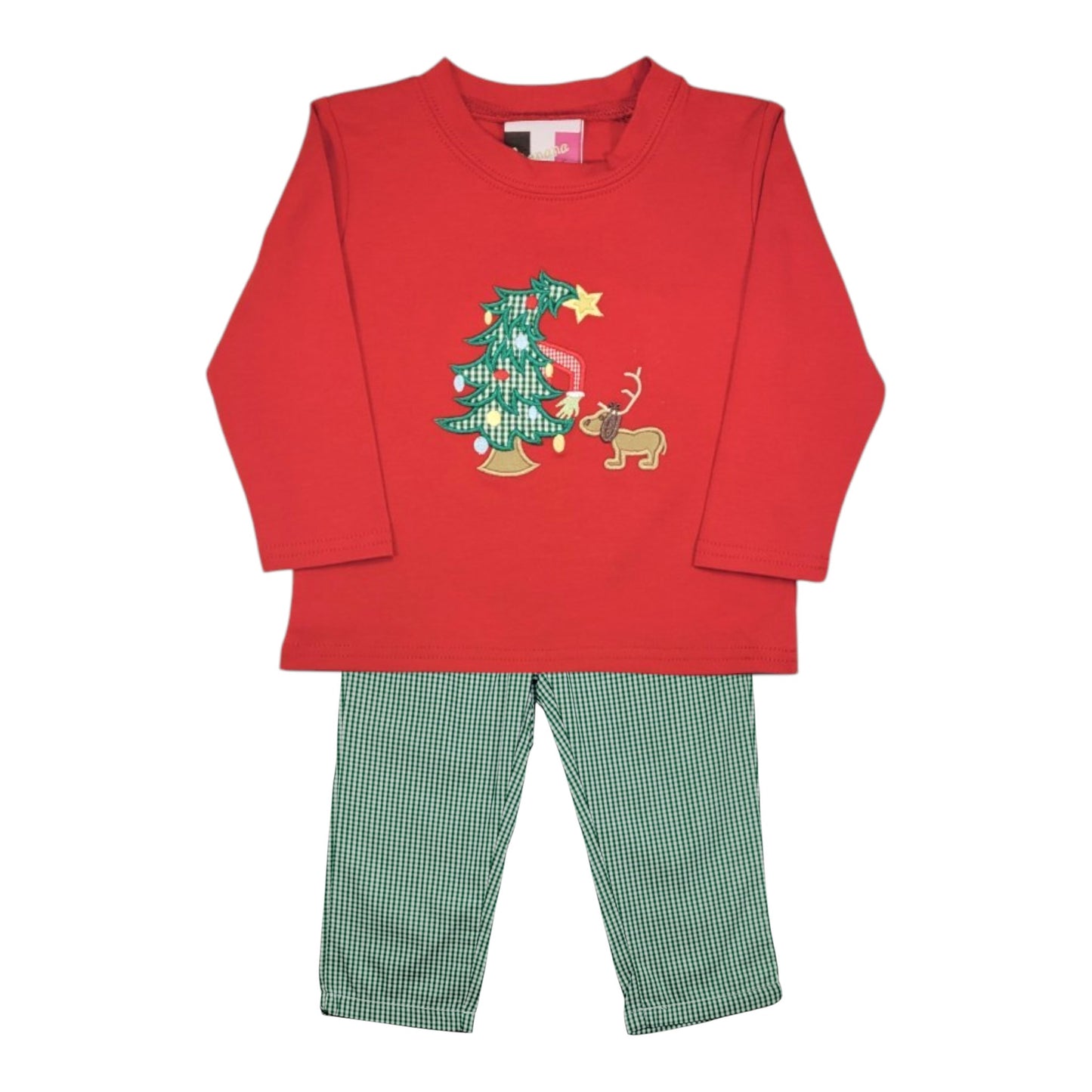 Banana Split Green & Grumpy Pant Set