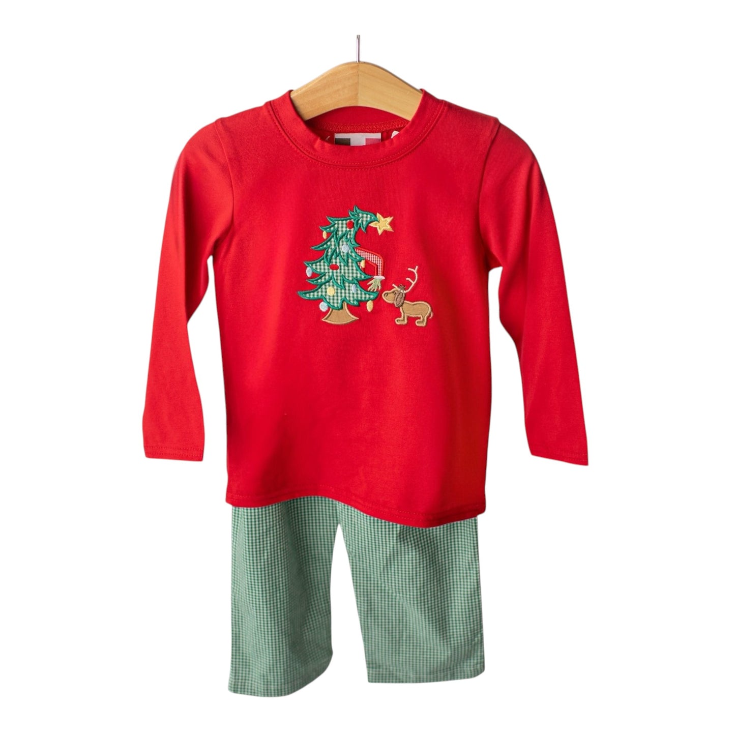 Banana Split Green & Grumpy Pant Set