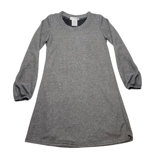 Area Code 407 Metallic Shimmer A-Line Dress