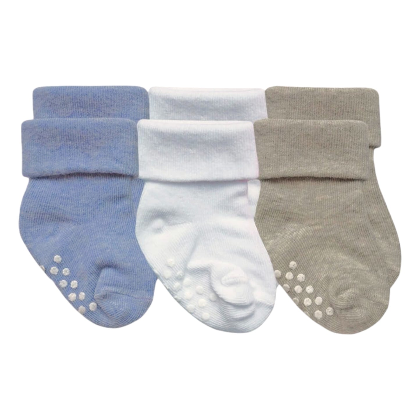Jefferies Socks Non-Skid Turn Cuff Socks