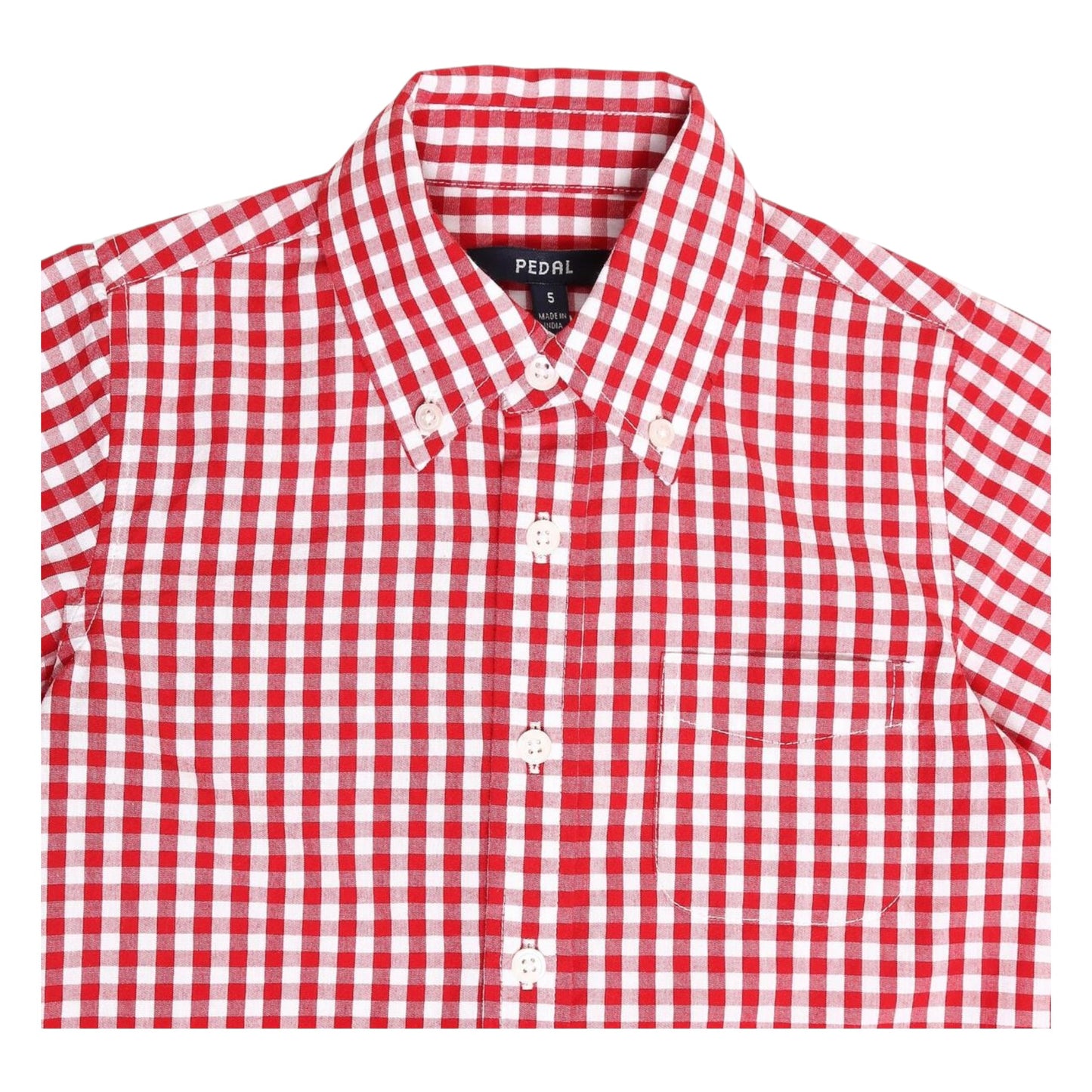 Pedal Selby Check Button Down Shirt