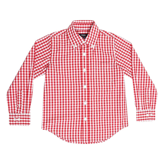 Pedal Selby Check Button Down Shirt