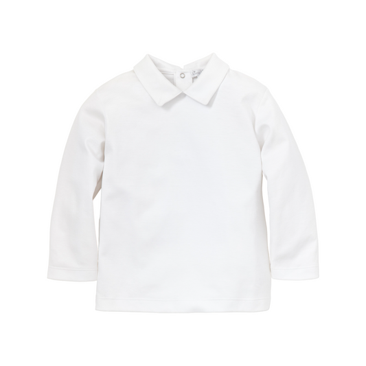 Kissy Kissy Basics L/S Toddler Boys Collar Tee