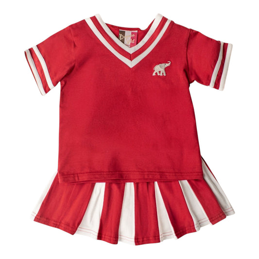 Banana Split Elephant Pleated Skort Set