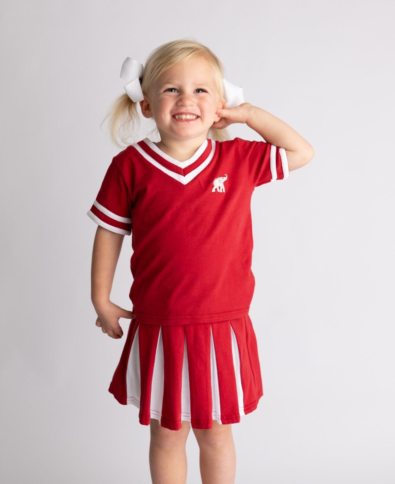 Banana Split Elephant Pleated Skort Set