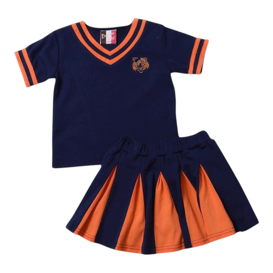Banana Split Tiger Pleated Skort Set