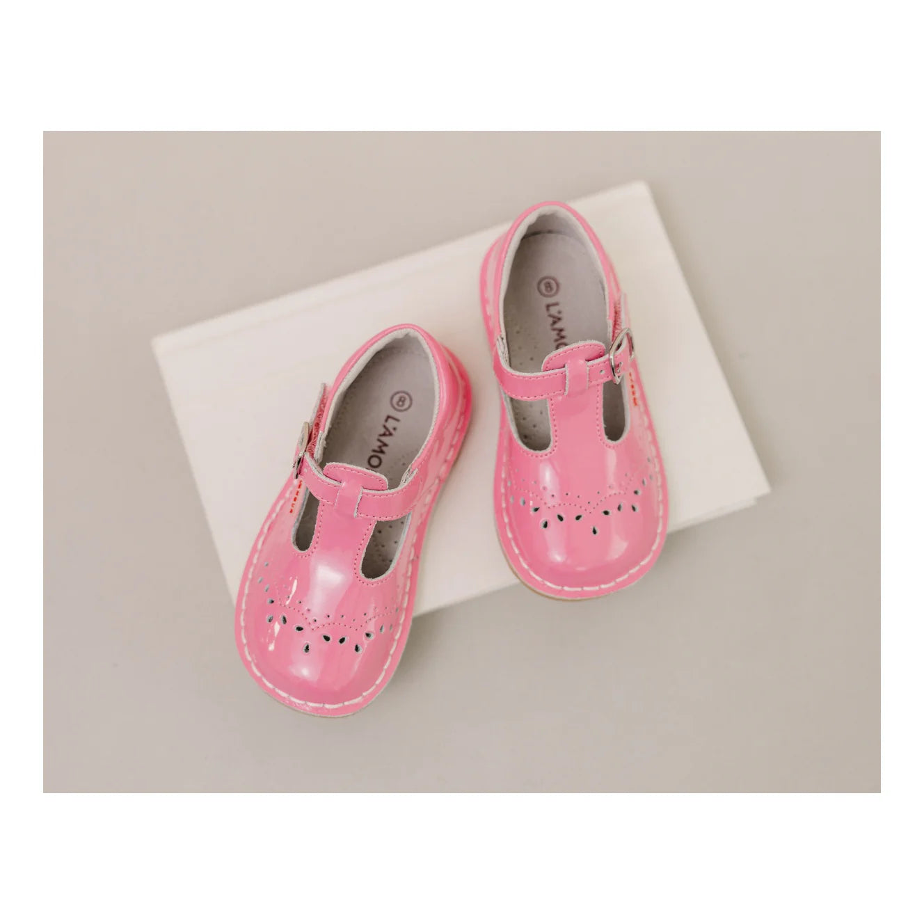 L'Amour Ruthie T-Strap Patent Mary Jane