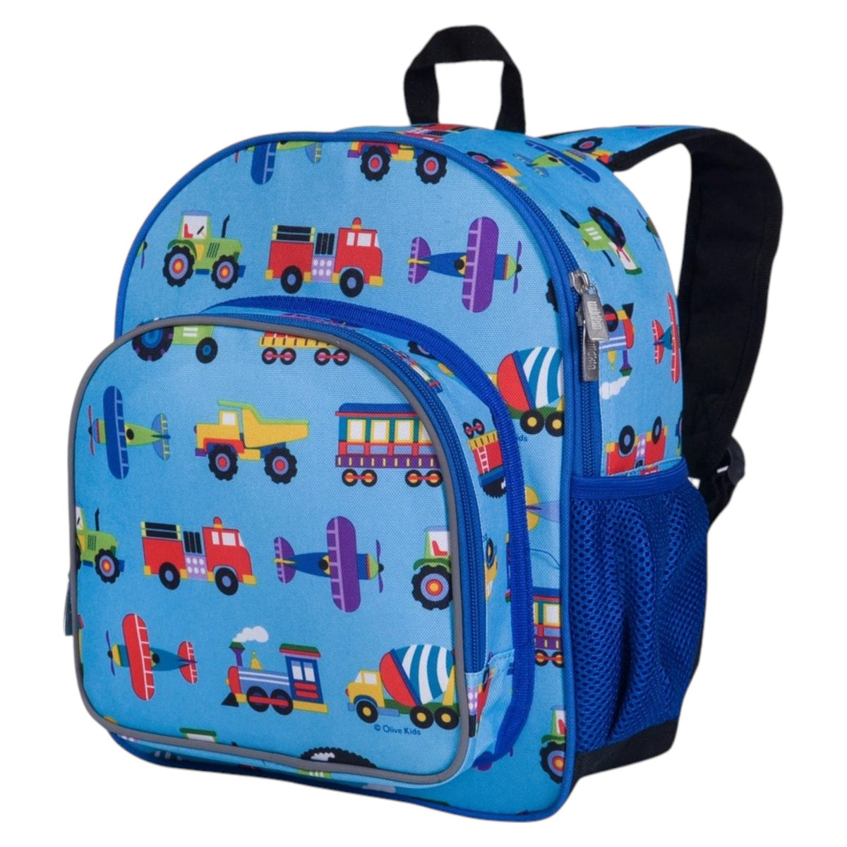 Wildkin Trains Planes and Trucks 12 Inch Backpack