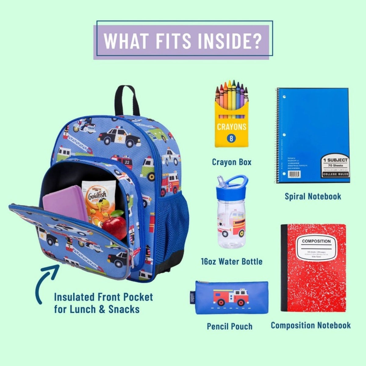 Wildkin Heroes 12-Inch Backpack