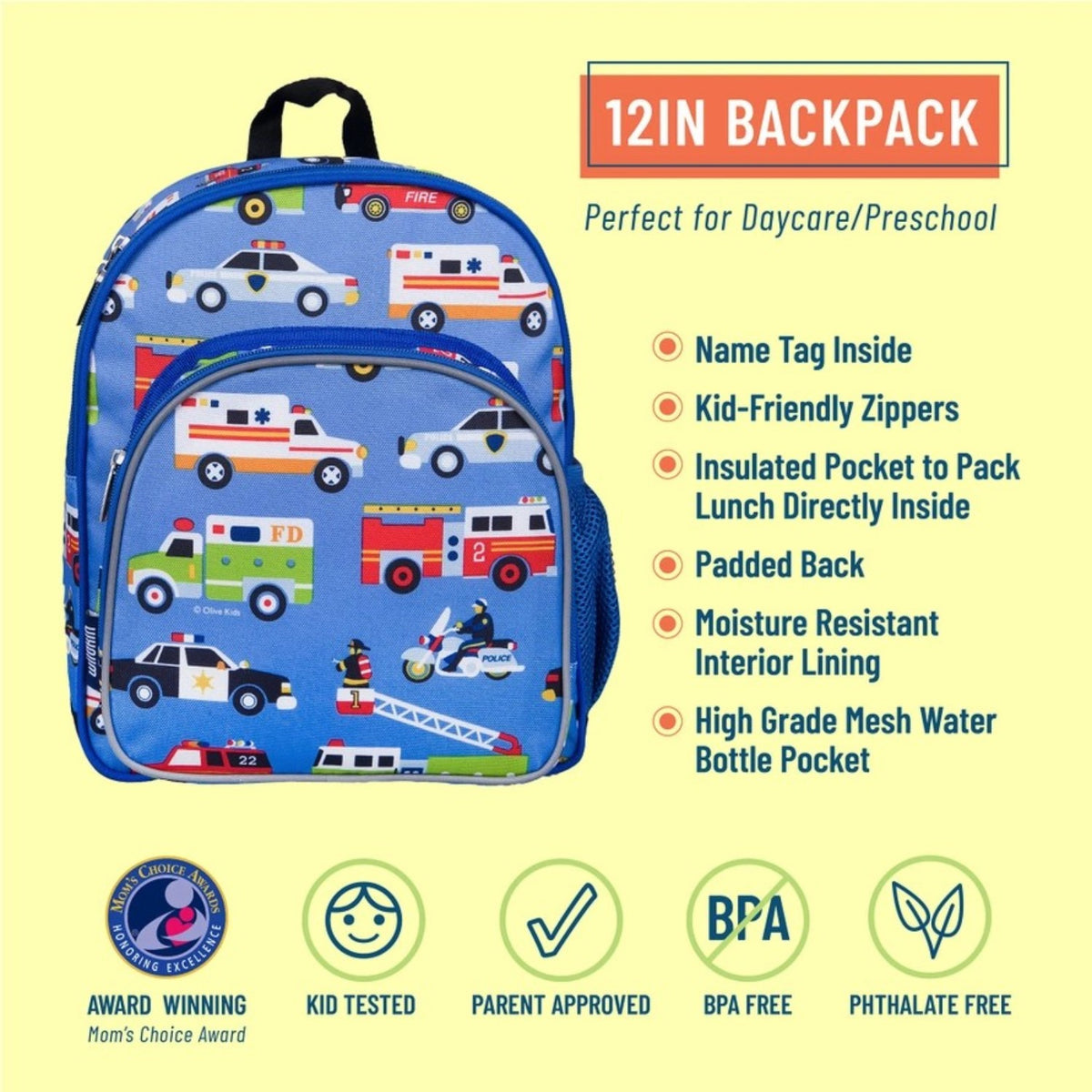 Wildkin Heroes 12-Inch Backpack