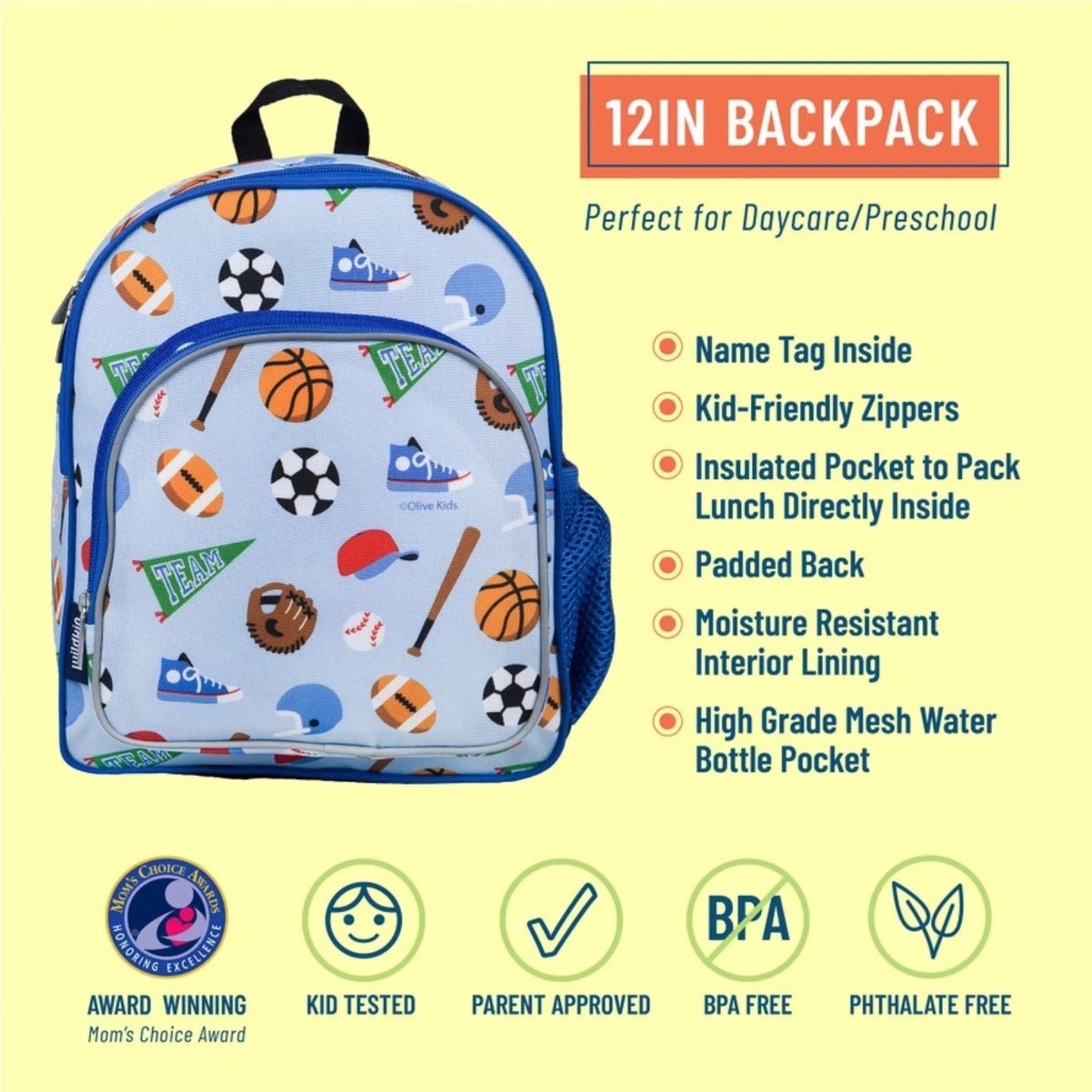 Wildkin Game 12 Inch Backpack