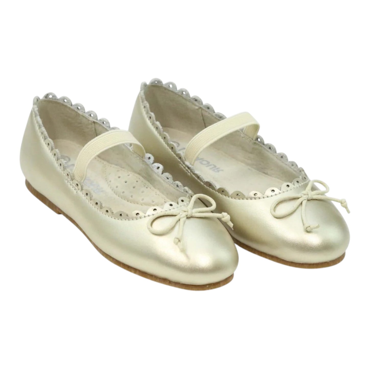 L'Amour Eliza Scalloped Flat