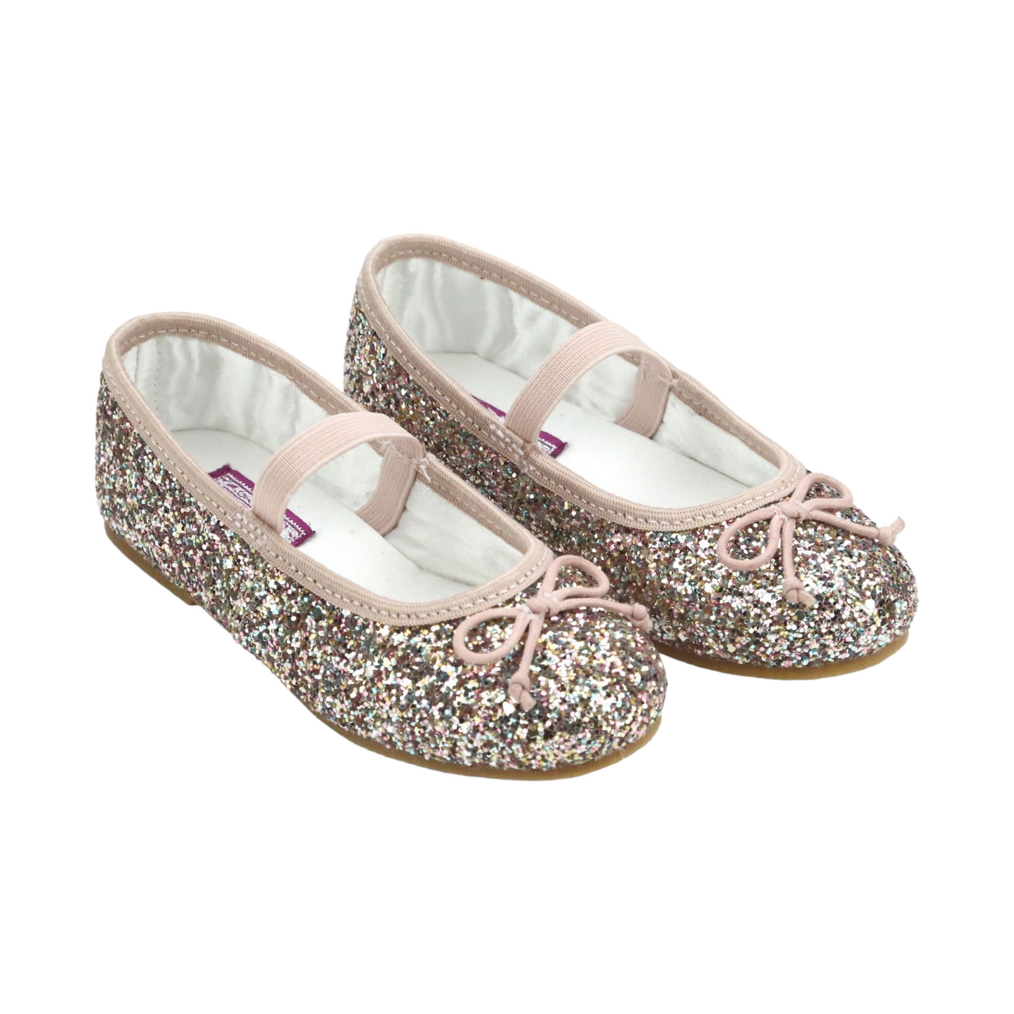 L'Amour Victoria Sparkle Glitter Flat