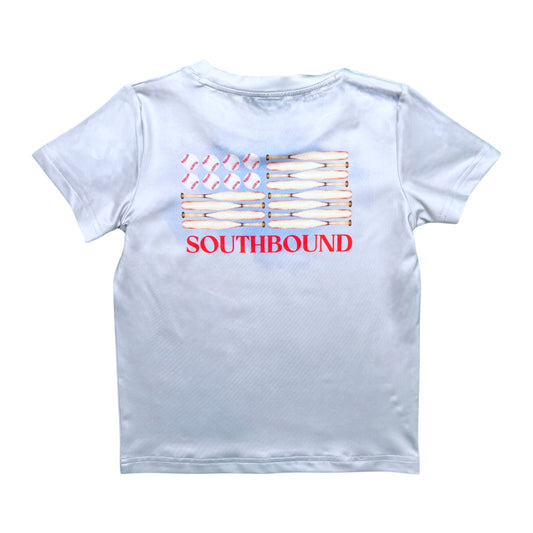 Southbound Baseball Flag Performance T-Shirt