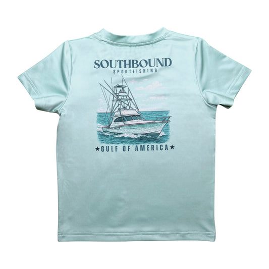 Southbound America Fishing Boat Performance T-Shirt