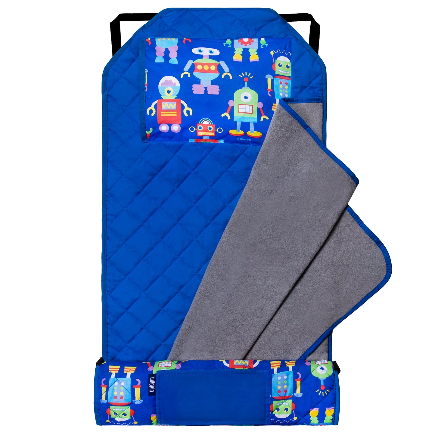 Wildkin Robots Modern Nap Mat