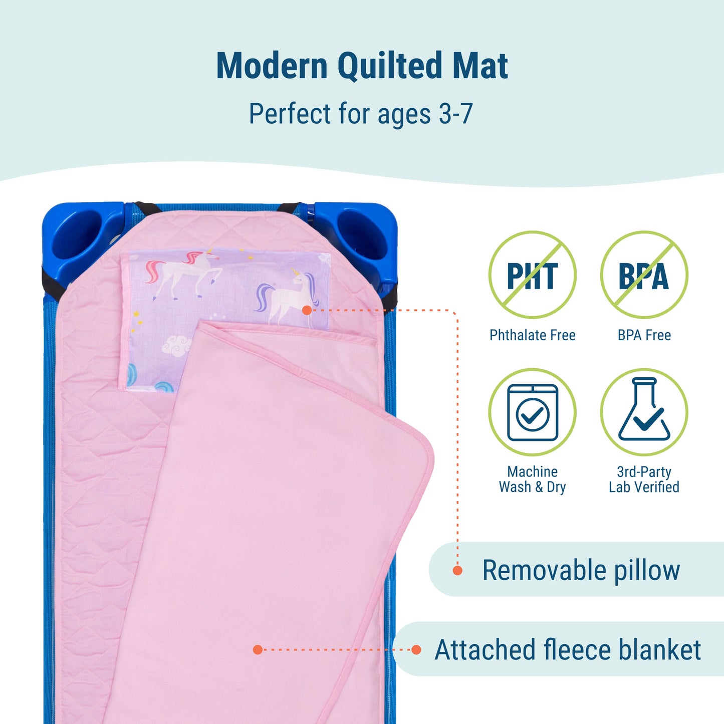 Wildkin Unicorn Modern Nap Mat