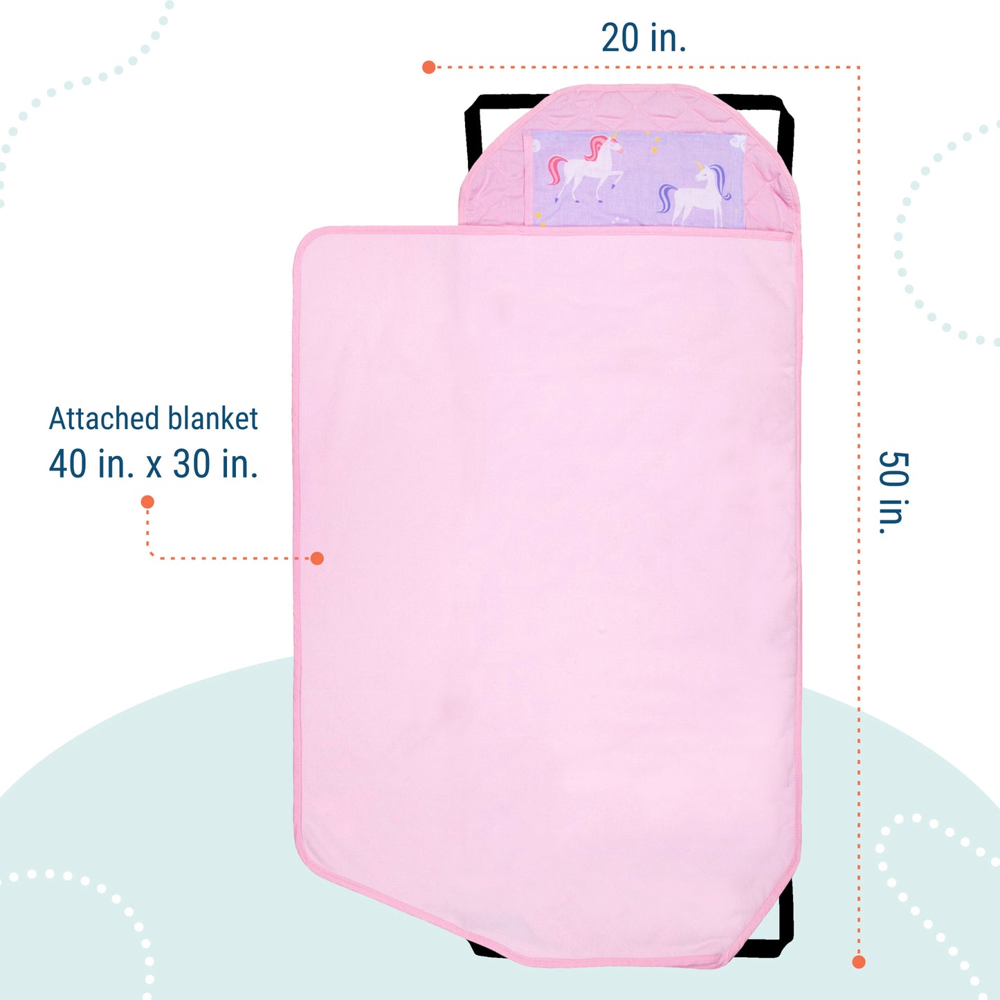 Wildkin Unicorn Modern Nap Mat