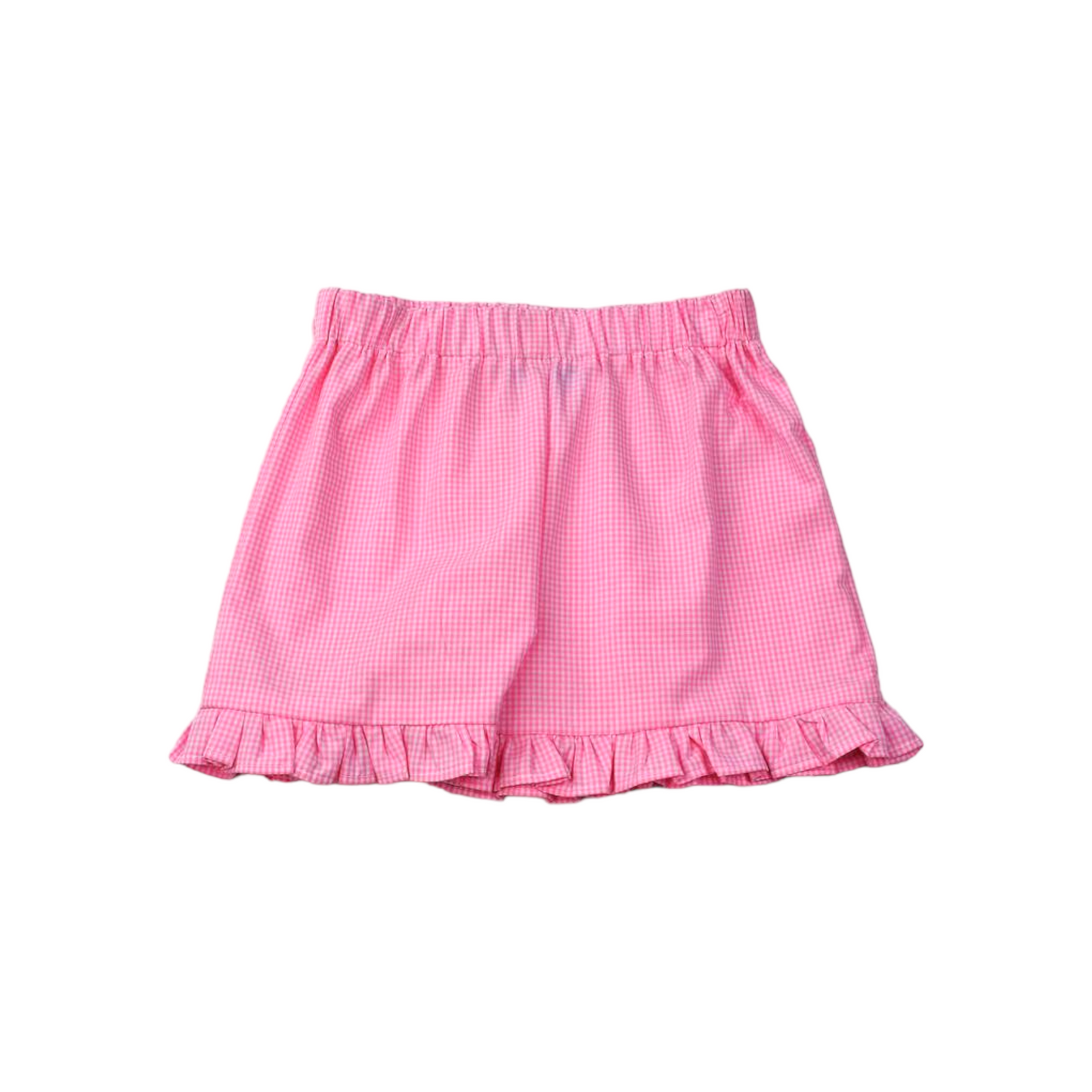 Funtasia Too Checked Ruffle Short