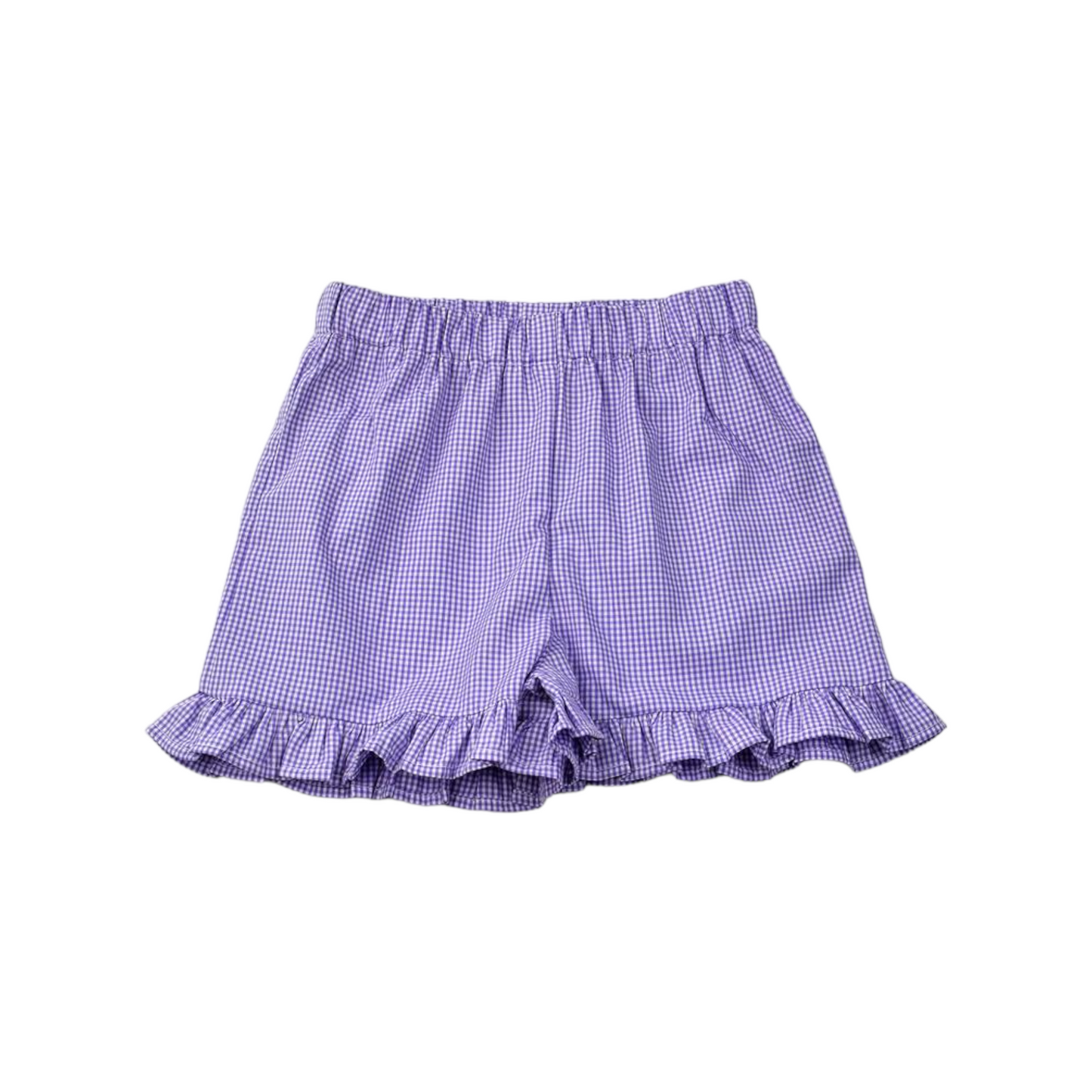 Funtasia Too Checked Ruffle Short