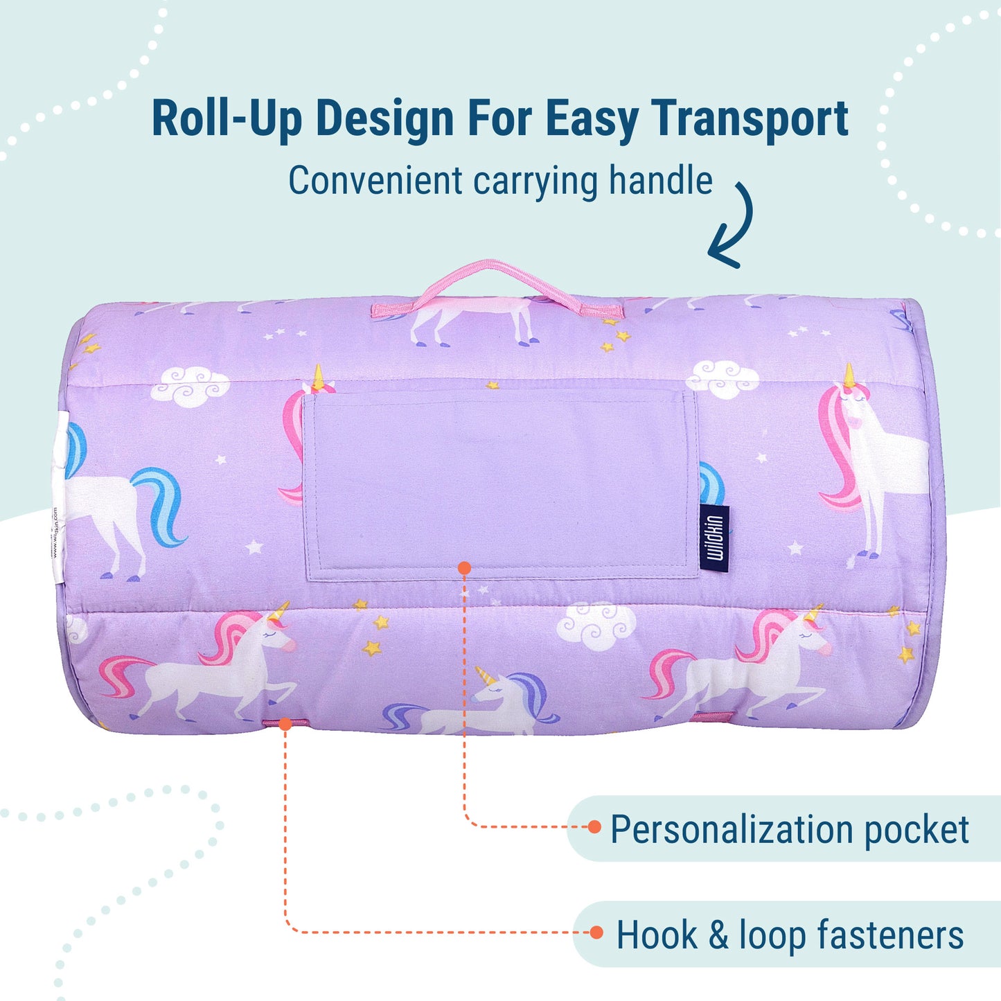 Wildkin Unicorn Microfiber Nap Mat