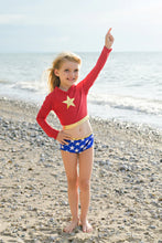 Load image into Gallery viewer, Great Pretenders Wonder Girl Swimsuit