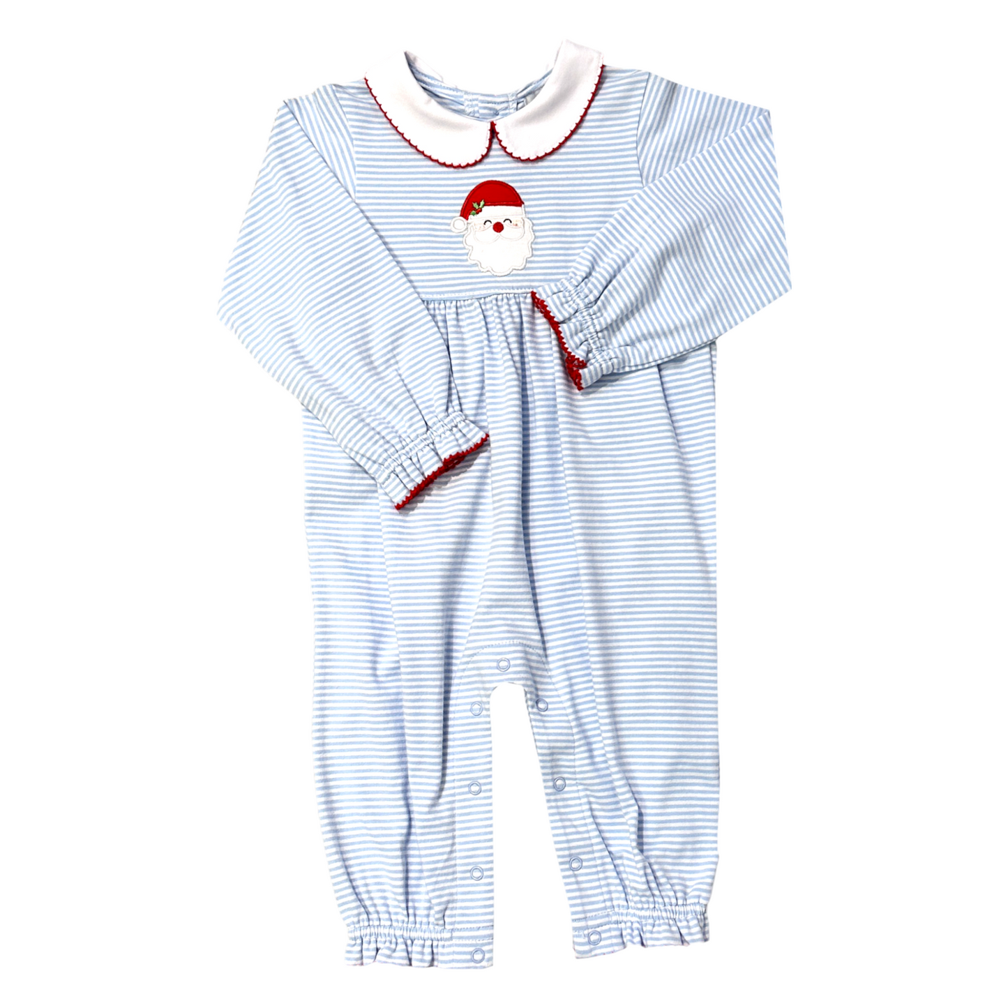 Ishtex Santa Applique Girl's Romper