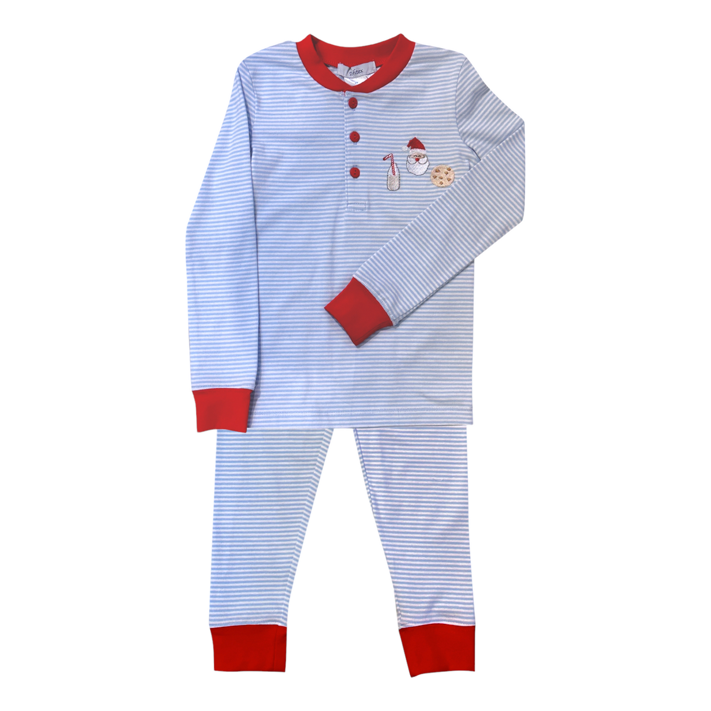 Ishtex Santa, Milk & Cookies Boy's Lounge Wear Set