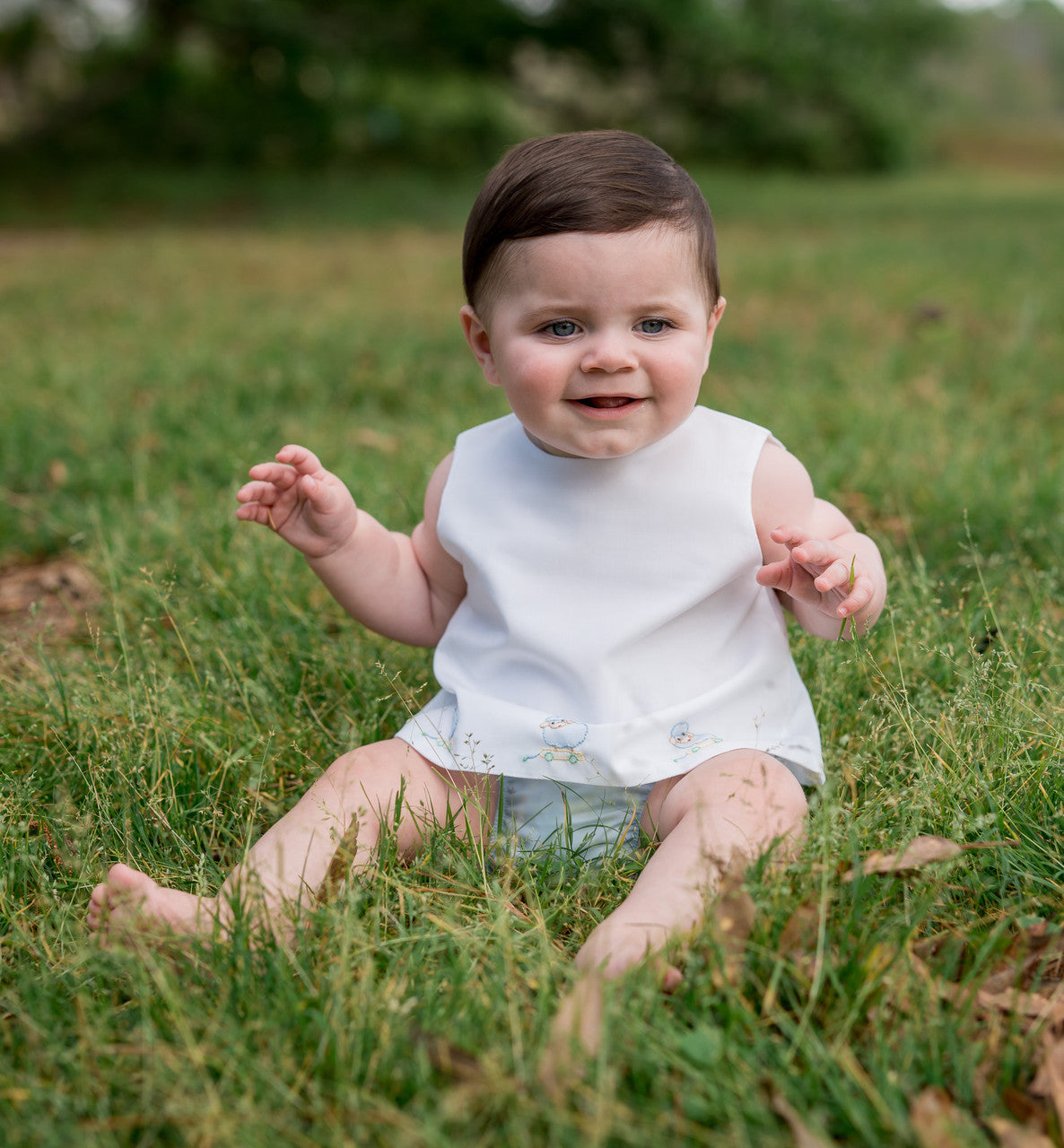 Remember Nguyen Bailey Little Lamb Diaper Set