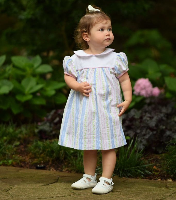 Funtasia Too Floral Stripe Float Dress