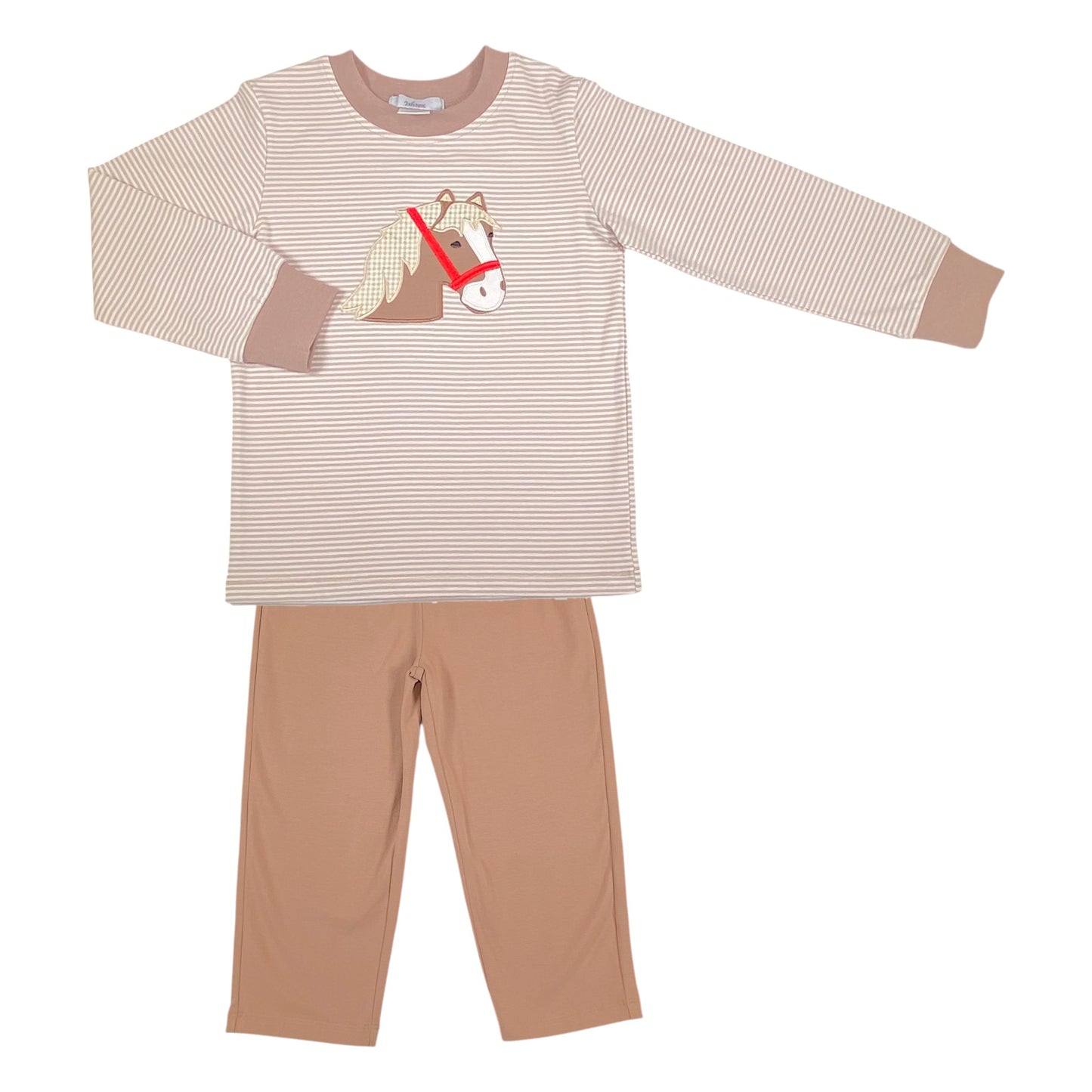 Ishtex Stripe Horse And Foal Pant Set